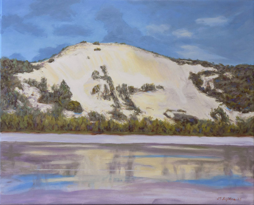 Yellow Patch 1 61x76cm $600